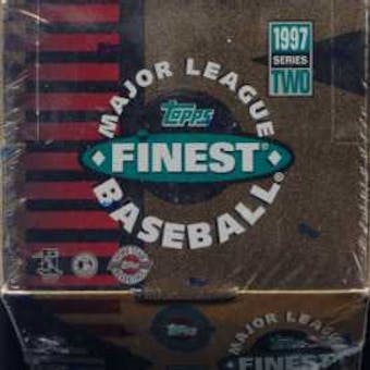1997 Topps Finest Series 2 Baseball Jumbo Box