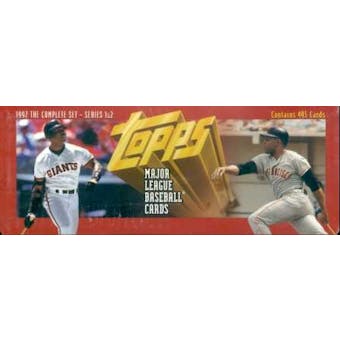 1997 Topps Baseball Retail Factory Set (Red)