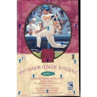1997 Topps Stadium Club Series 2 Baseball Hobby Box