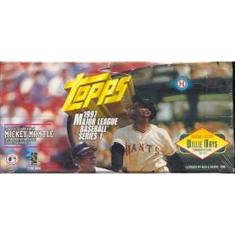 1997 Topps Series 1 Baseball Jumbo Box