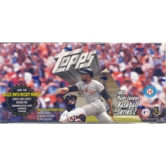 1997 Topps Series 2 Baseball Jumbo Box