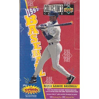 1997 Upper Deck Collector's Choice Series 2 Baseball Hobby Box