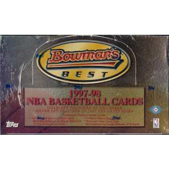 1997/98 Bowman's Best Basketball Hobby Box