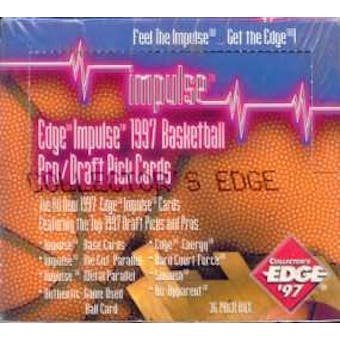 1997/98 Collector's Edge Impulse Basketball Hobby Box
