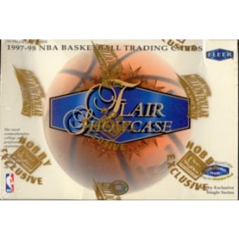 1997/98 Fleer Flair Showcase Basketball Hobby Box