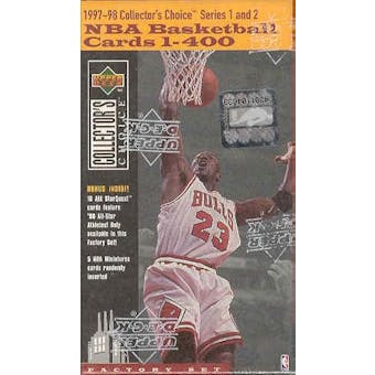 1997/98 Upper Deck Collector's Choice Basketball Factory Set (box)