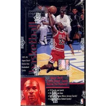 1997/98 Upper Deck Series 1 Basketball Hobby Box