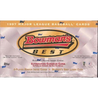1997 Bowman's Best Baseball 24 Pack Box