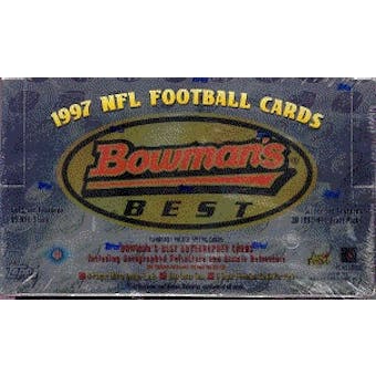 1997 Bowman's Best Football Hobby Box