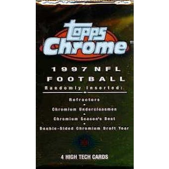1997 Topps Chrome Football Hobby Pack
