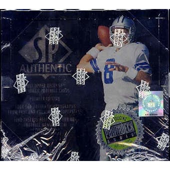 1997 Upper Deck SP Authentic Football Hobby Box