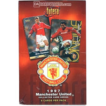 1997 Futera Manchester United Soccer Trading Card Box