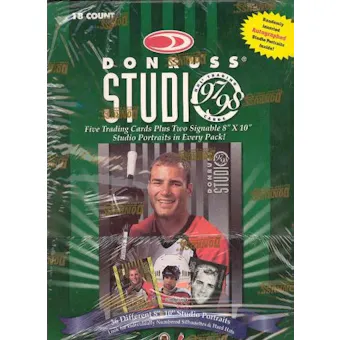 1997/98 Donruss Studio Hockey Hobby Box
