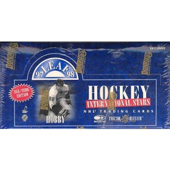 1997/98 Leaf International USA/European Hockey Hobby Box