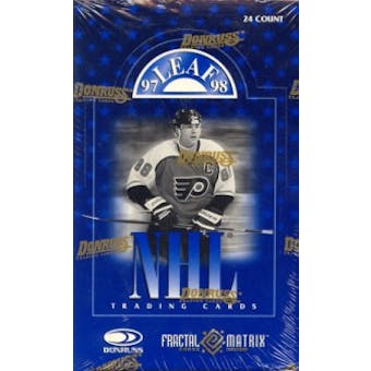 1997/98 Leaf Hockey 24 Pack Box