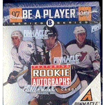 1997/98 Pinnacle Be A Player Series B Hockey Hobby Box