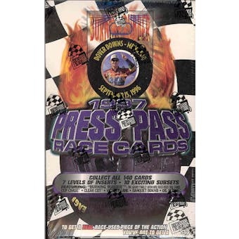 1997 Press Pass Racing Hobby Box
