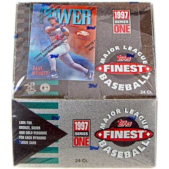 1997 Topps Finest Series 1 Baseball Hobby Box