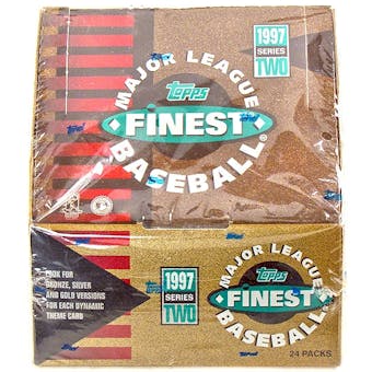 1997 Topps Finest Series 2 Baseball Hobby Box