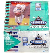 1997 Finest Series 1 Football Hobby Box (Reed Buy)