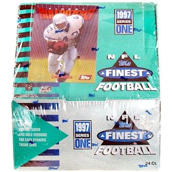 1997 Finest Series 1 Football Hobby Box (Reed Buy)