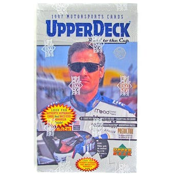 1997 Upper Deck Road To The Cup Racing Retail Box