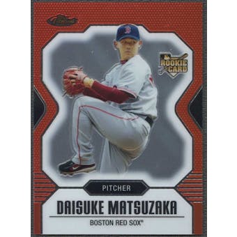 2007 Topps Finest Baseball Daisuke Matsuzaka Rookie