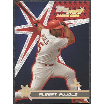 2001 Topps Stars Baseball Albert Pujols Rookie