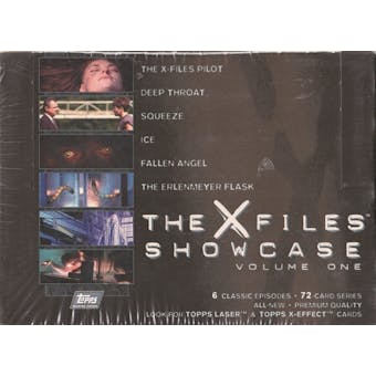 X-Files Showcase Volume One Hobby Box (1997 Topps)