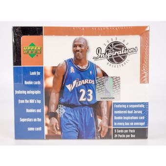 2002/03 Upper Deck Inspirations Basketball Hobby Box
