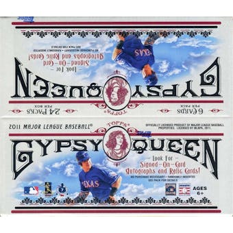 2011 Topps Gypsy Queen Baseball 24-Pack Box