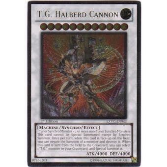 Yu-Gi-Oh Extreme Victory Single T.G. Halberd Cannon Ultimate Rare