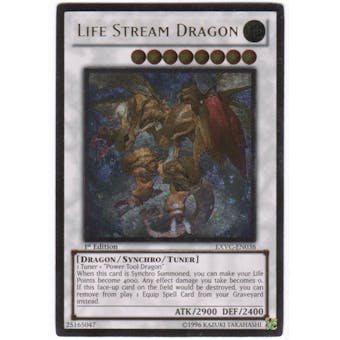 Yu-Gi-Oh Extreme Victory Single Life Stream Dragon Ultimate Rare