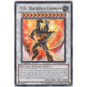 Yu-Gi-Oh Extreme Victory Single T.G. Halberd Cannon Ultra Rare