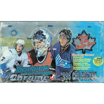 1998/99 Bowman Chrome CHL Prospects Hockey Hobby Box