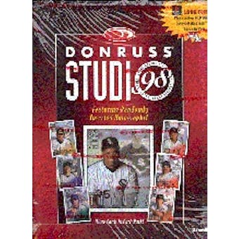 1998 Donruss Studio Baseball Hobby Box