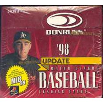 1998 Donruss Update Baseball Box
