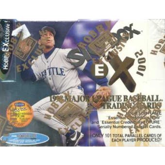 1998 Fleer Skybox E-X 2001 Baseball Hobby Box