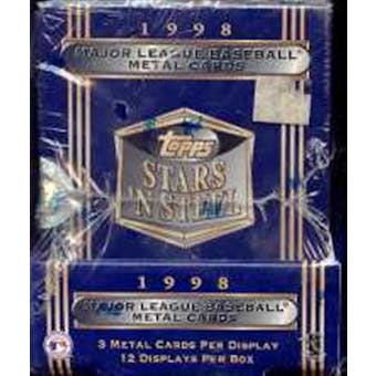 1998 Topps Stars 'N Steel Baseball Hobby Box