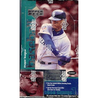 1998 Upper Deck Series 1 Baseball Hobby Box