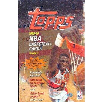 1998/99 Topps Series 1 Basketball Hobby Box