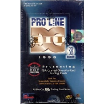 1998 Pro Line DC3 Football Hobby Box