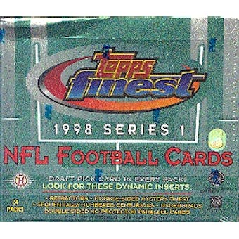 1998 Topps Finest Series 1 Football Hobby Box