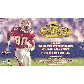 1998 Topps Gold Label Football Hobby Box