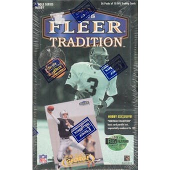 1998 Fleer Tradition Football Hobby Box