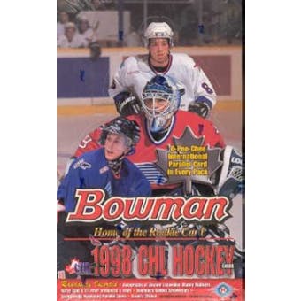 1998/99 Bowman CHL Prospects Hockey Hobby Box