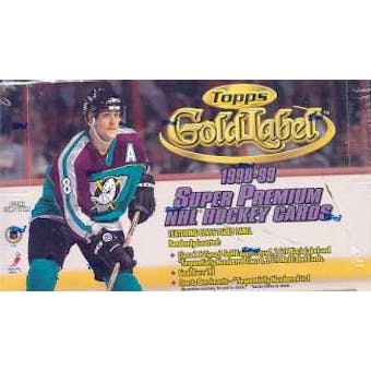 1998/99 Topps Gold Label Hockey 24 Pack Box