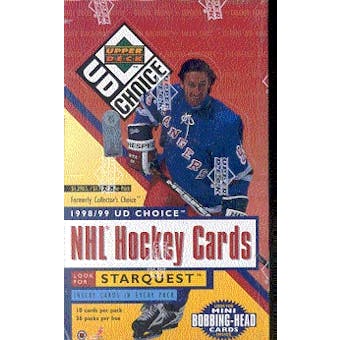 1998/99 Upper Deck Choice Hockey Hobby Box