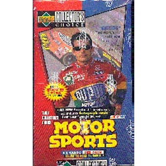 1998 Upper Deck Collector's Choice Racing Hobby Box