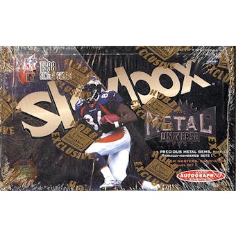 1998 Skybox Metal Universe Football Hobby Box